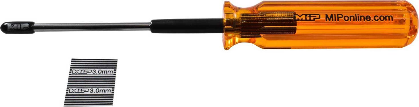 Ball End Hex Driver Wrench: 3.0mm